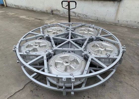 Moldes de aluminio de encargo para los flotadores plásticos de la rueda de Rotomold con el molde lleno del marco 6061T6 de la araña