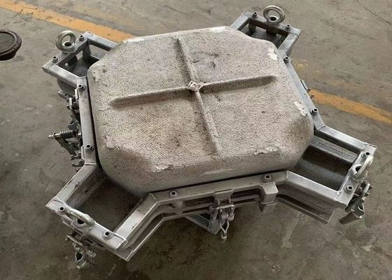 Moldes rotatorios de aluminio que flotan la herramienta para el flotador de LLDPE
