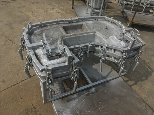 El bastidor de aluminio modificado para requisitos particulares del bastidor ATV rotomoldeo moldea la aprobación completa de las abrazaderas ISO9001