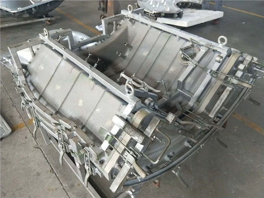 Los moldes rotatorios de aluminio de la resistencia del álcali 8000-10000 porciones moldean vida