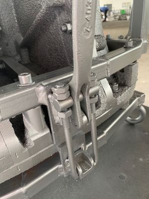 El tanque de agua brillante con fundición de aluminio de los moldes rotatorios de los sistemas completos