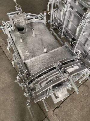 El tanque de agua brillante con fundición de aluminio de los moldes rotatorios de los sistemas completos