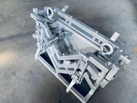 Molde rotatorio del HDPE MDPE Marine Boat Corner Fenders 6061T6 de las herramientas que moldea con la elevación de acero del gancho