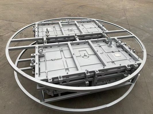 molde rotatorio 6061T6 del flotador 250L que corre en 3,5 metros de máquina