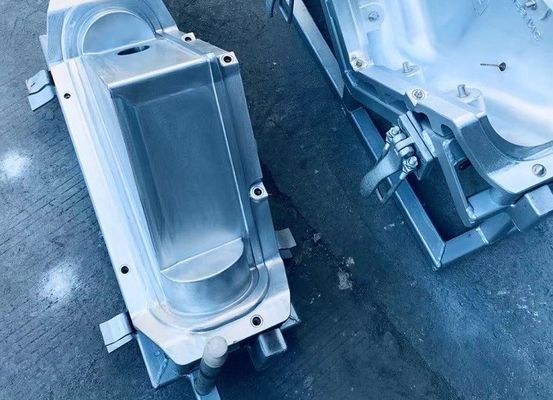 El bastidor que trabaja a máquina 3d del CNC de los moldes rotatorios de aluminio imprime alta eficacia de la producción