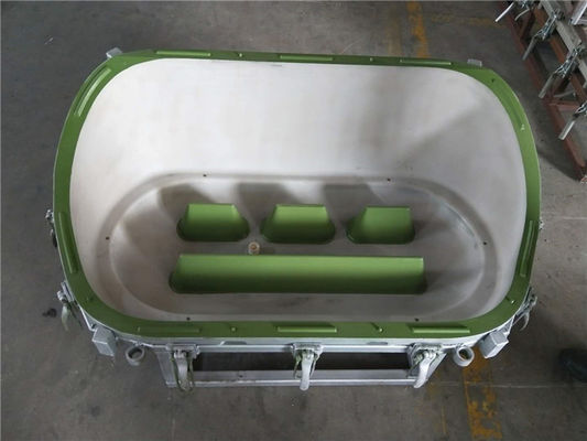 Pula con chorro de arena la automatización fácil de los moldes de la alta eficacia rotatoria de aluminio de la producción