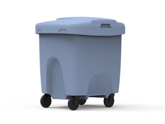 El moldeado rotatorio de encargo del estándar de ISO para el cubo de la basura plástico 120L posee diseñado