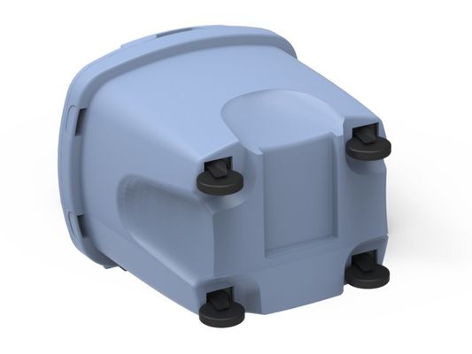 El moldeado rotatorio de encargo del estándar de ISO para el cubo de la basura plástico 120L posee diseñado