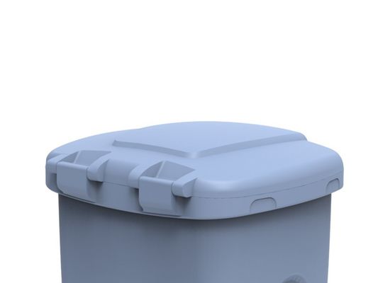 El moldeado rotatorio de encargo del estándar de ISO para el cubo de la basura plástico 120L posee diseñado