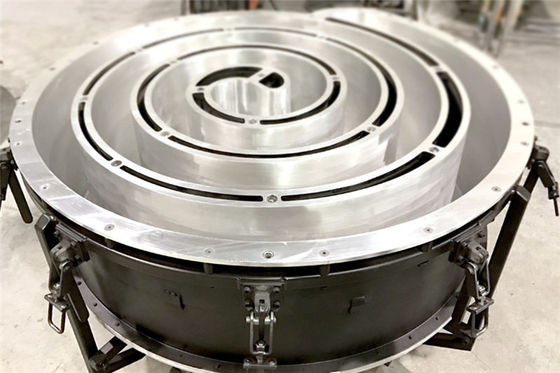 Tubo de rosca de plástico rotomoldeado de fundición a presión de aluminio bajo molde A356 de tierra
