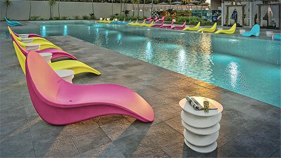 Silla de Rotomolded de la piscina de las piezas LLDPE de Rotomolded de la resistencia de impacto
