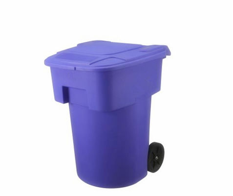 Bote de basura grande plástico reciclable de los productos que moldean rotacional hecho por moldeo rotacional