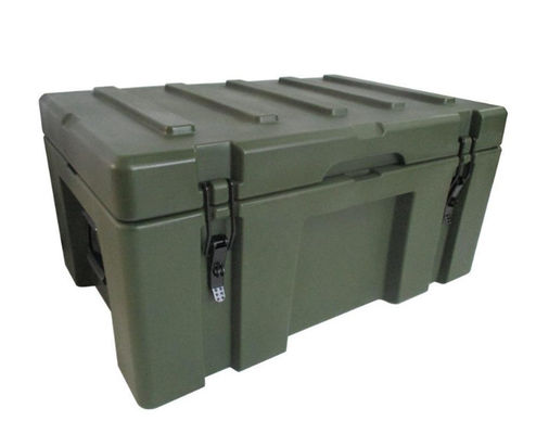 Cajas de herramientas de estilo militar a prueba de golpes Cajas moldeadas Roto de resistencia oxidativa de plástico duro PE