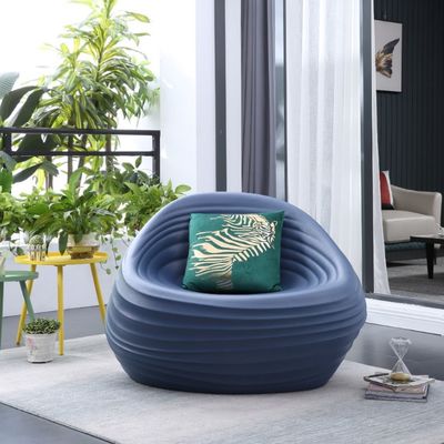 Silla de plástico Sea Shell Furniture de PE moldeado por rotación Diseño Morden