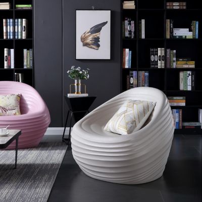 Silla de plástico Sea Shell Furniture de PE moldeado por rotación Diseño Morden