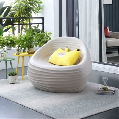 Silla de plástico Sea Shell Furniture de PE moldeado por rotación Diseño Morden