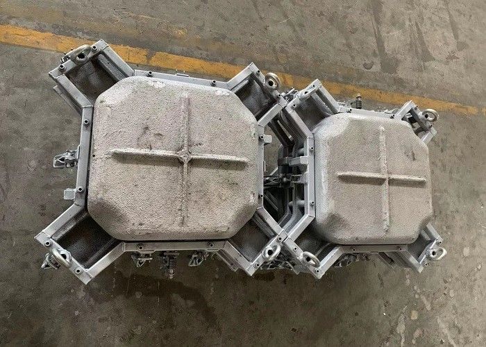 rotomoldeo moldea los tanques de agua plásticos de 600L Roto con el carril de guía que 8000-10000 porciones moldean vida