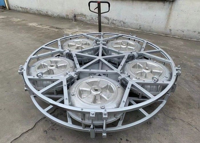 Moldes de aluminio de encargo para los flotadores plásticos de la rueda de Rotomold con el molde lleno del marco 6061T6 de la araña