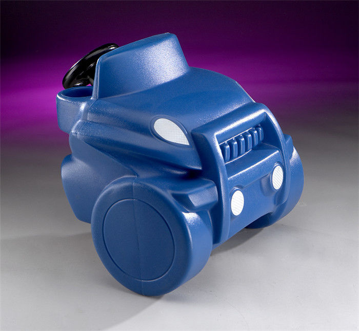 OEM plástico automotriz del moldeo rotatorio para las piezas azul marino montadas coche de motor del juguete