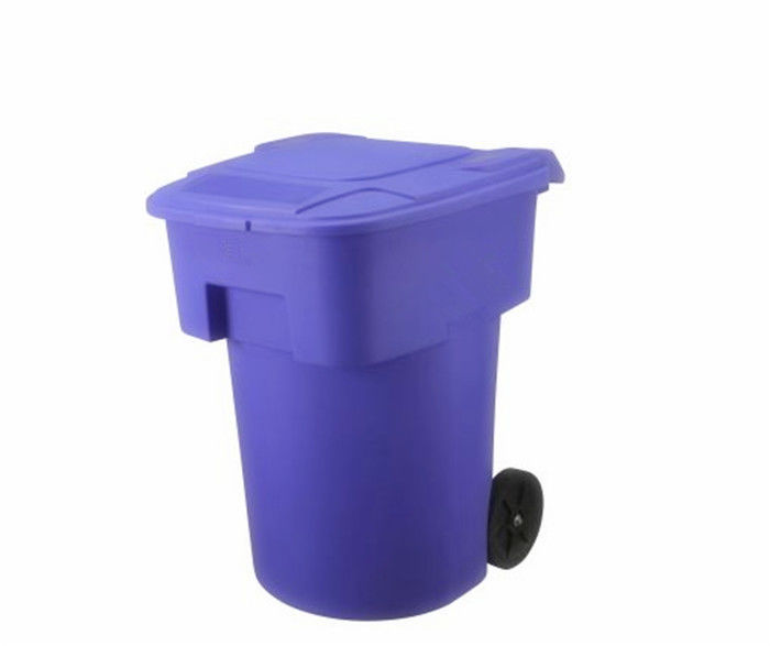 Bote de basura grande plástico reciclable de los productos que moldean rotacional hecho por moldeo rotacional